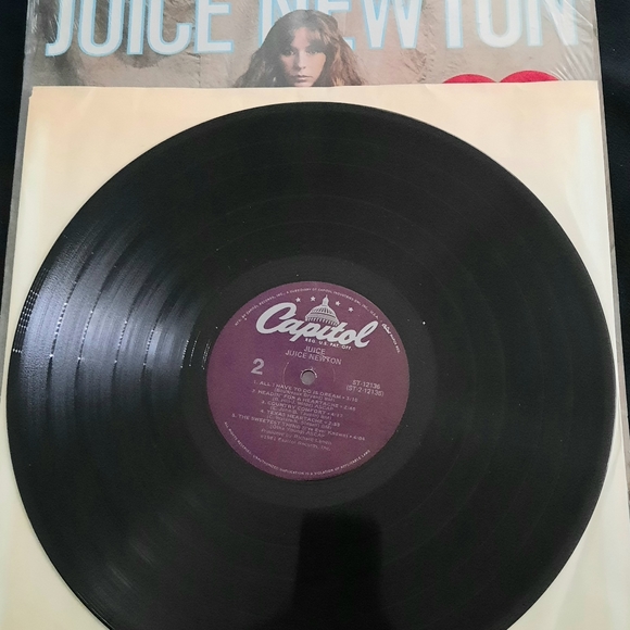 Juice  Newton- Juice, Vinyl LP 1981 - Picture 6 of 7